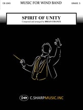 Spirit of Unity Concert Band sheet music cover
